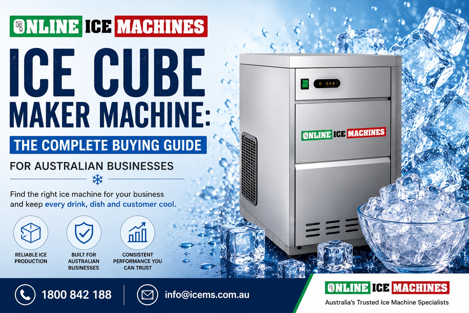 Ice Cube Maker Machine The Complete Buying Guide for Australian Businesses