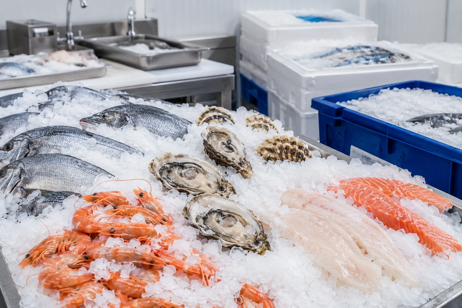 Why Flake Ice Is Ideal for Seafood Display, Storage and Processing